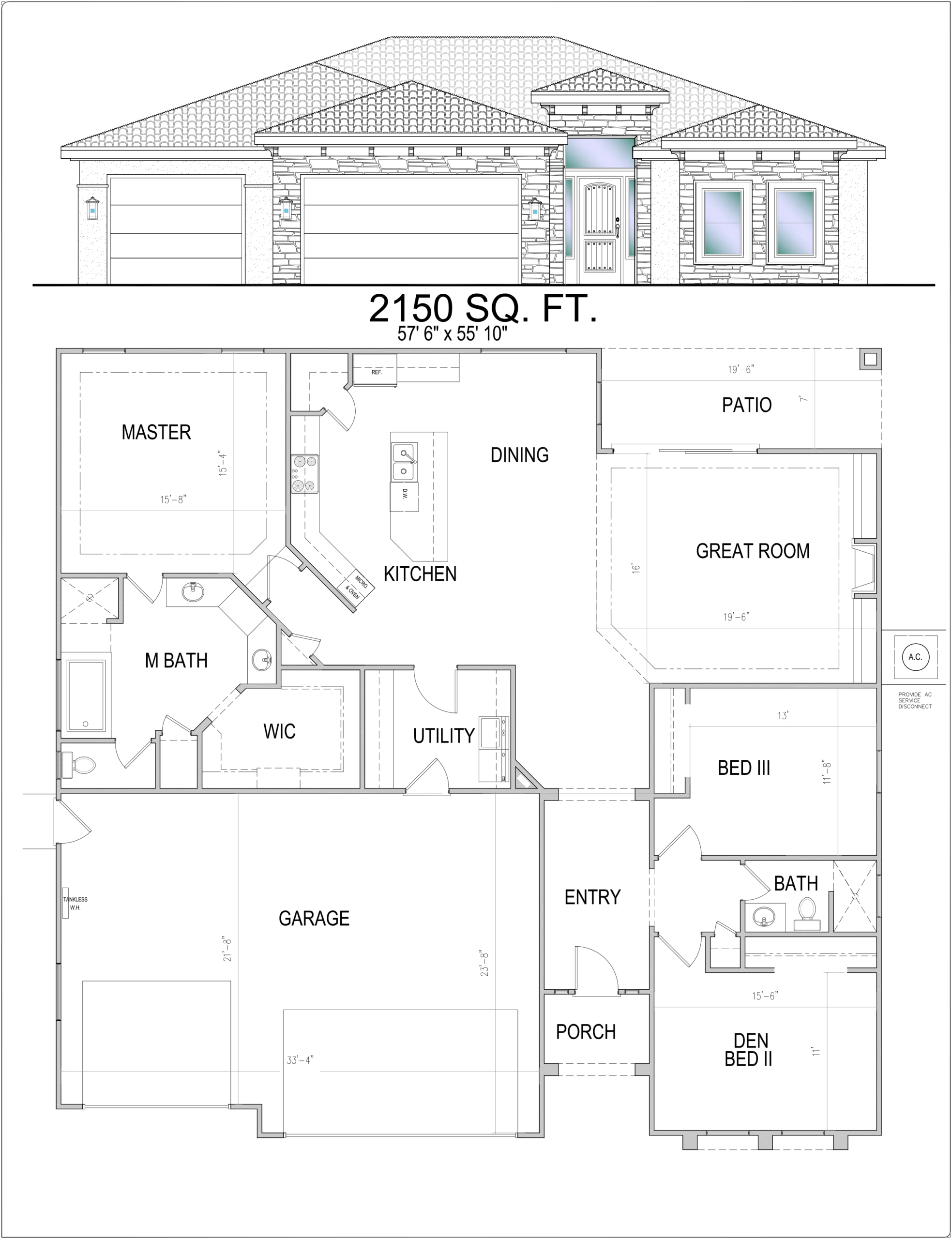 F:NEW WARNER GATEWAY-1 STRY 2150 SQFT WARNER GATEWAY 2150 LOT
