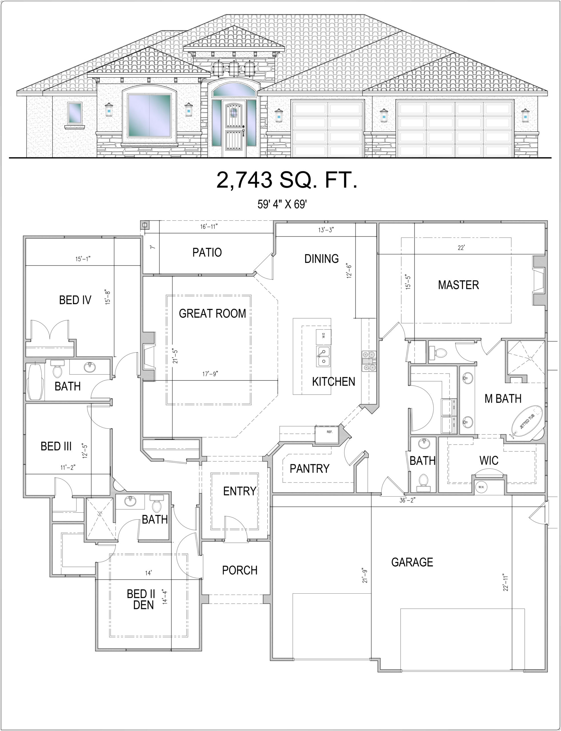 F:NEW WARNER GATEWAY-1 STRY 2743 SQFT WARNER GATEWAY 2742 LOT