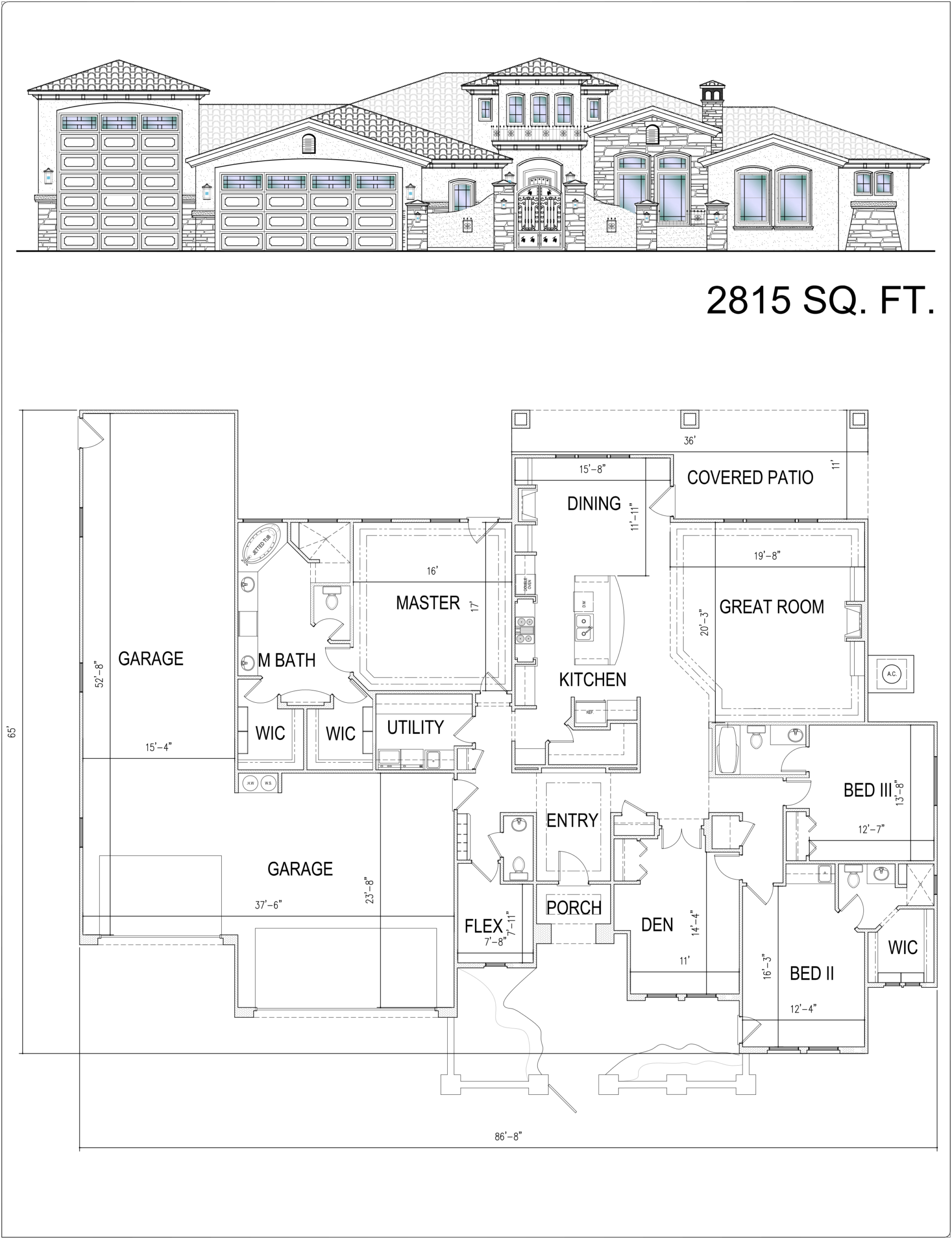 F:OLD PLANS1 STRY 2815 SQFT HARDESTY RESIDENCE WASHINGTON FIEL